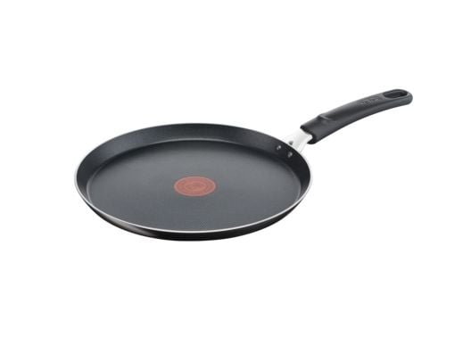 Tefal Simply Clean B5671053, Rund, Crêpepanne, Sort, Titan, Aluminium, 0,7 l