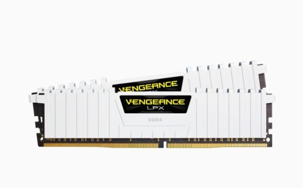 CORSAIR Vengeance LPX - DDR4 - sats - 32 GB: 2 x 16 GB - DIMM 288-pin - 3200 MT/s / PC4-25600 - CL16 - 1.35 V - ej buffrad - icke ECC - vit