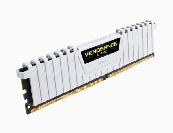 CORSAIR Vengeance LPX - DDR4 - sett - 32 GB: 2 x 16 GB - DIMM 288-pin - 3200 MT/s / PC4-25600 - CL16 - 1.35 V - ikke-bufret - ikke-ECC - hvit