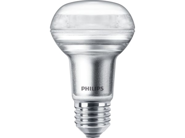 Philips - LED-pære for søkelys - form: R63 - E27 - 3 W (ekvivalent 40 W) - klasse A+ - varmt hvitt lys - 2700 K