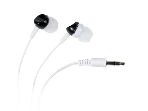 Vivanco Colour Buds, Kabel, 20 - 20000 hz, Musik, 10,5 g, Hörlurar, Svart, Vit