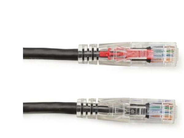 Black Box C6PC70-BK-10, 3 m, Cat6, U/UTP (UTP), RJ-45, RJ-45, Svart