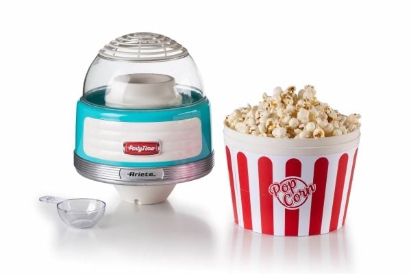 Ariete Party Time 2957 Pop Corn XL - Popkornmaker - 1.1 kW - lys blå