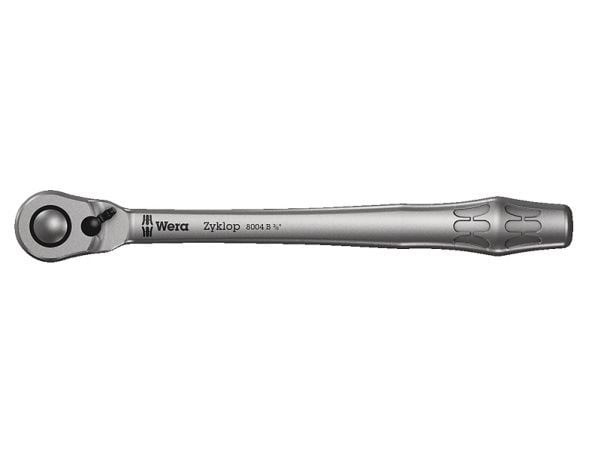 Wera 8004 B, Pipenøkkel, 1 stykker, Kromfarget, CE, Skrallehåndtak, 3/8"