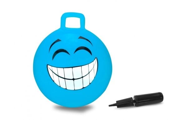 Jamara Hop Ball Smile - Traktball - Gutt/jente - 1 år - Blå - 407 g (460458)