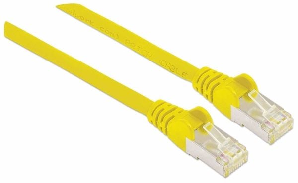 Intellinet 740838, 2 m, Cat7, S/FTP (S-STP), RJ-45, RJ-45, Gult