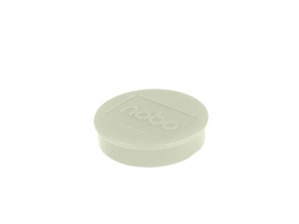 Nobo Whiteboard magneter 38 mm, styrke 1,5kg, pakke med 10 stk., Whiteboard-magnet, Hvit, 38 mm, 20 mm, 38 mm, 190 mm