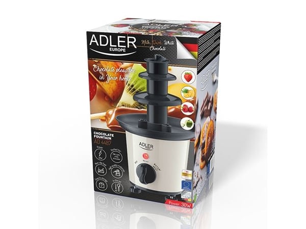 Adler AD 4487, Sort, Brun, Hvid, 200 ml, 30 W, 150 mm, 240 mm, 150 mm