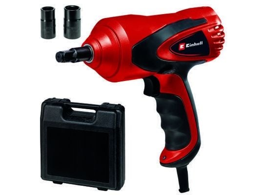 Einhell 2048312, Elektrisk skrutrekker, Pistolhåndtak, 1/2", Sort, Rød, 350 Nm, Cigartenner/lighter