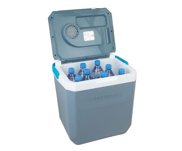 Campingaz Powerbox Plus 24L 12/230V - Bærbar kjøler - utendørs - bredde: 40.8 cm - dybde: 32.3 cm - høyde: 42.3 cm - 24 liter - Klasse E