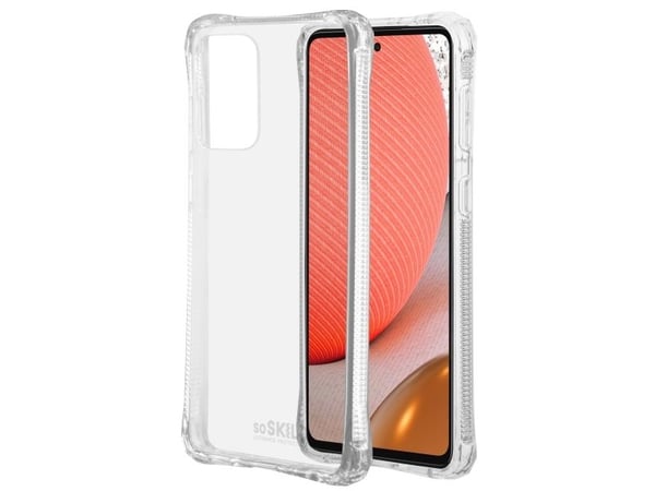SoSkild Absorb 2.0, Suojus, Samsung, Galaxy A72, 17 cm (6.7"), Läpinäkyvä