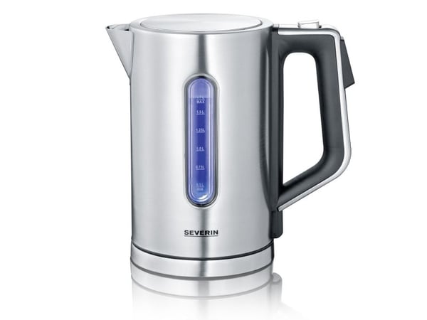 SEVERIN WK 3418 - Kjele - 1.5 liter - 3 kW - børstet rustfritt stål