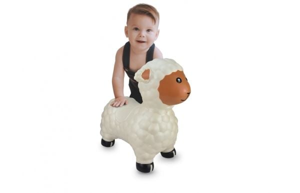 Jamara Bouncing Animal Sheep, 1 år, Hvit Jamara Bouncing Animal Sheep, 1 år, Hvit