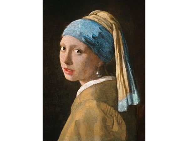 Clementoni-museon kokoelma - Vermeer: Tyttö helmikorvakorun kanssa - puslespil - 1000 stykkeriä