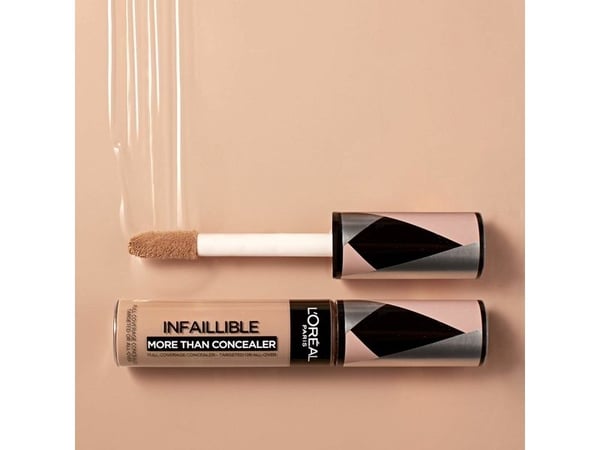 L’Oréal Paris (public) Infaillible More Than Concealer, Beige, Bisque, Flaske, Kvinner, Motvirker mørke ringer, Matte