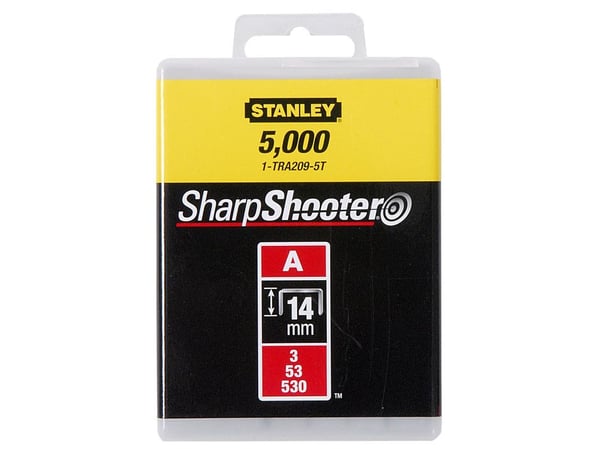 Stanley 1-TRA204T, 1000 stifter, Stål, TR45 TR151YL TR150L, 99 mm, 23 mm, 90 g