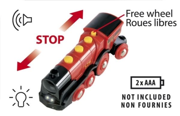 BRIO 33592 Mighty Red Action Locomotive