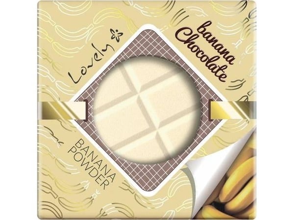 LOVELY_Banana Chocolate Banana puder för ansiktet 9 g