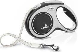 flexi New Comfort M band 5 m, 25 kg, sort