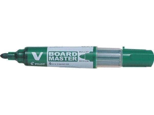 Pilot V, Vihreä, 2,3 mm, 6 mm