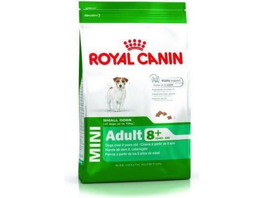Royal Canin Mini Adult 8+, Senior, Mini (5 - 10kg), Fjærfe, Ris, Grønnsaker, 800 g