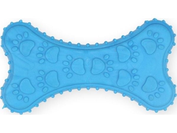 Aqua Nova PETNOVA tyggeleke 10,5 cm blå aromatisk TPR-DENTBONE-BL 3172