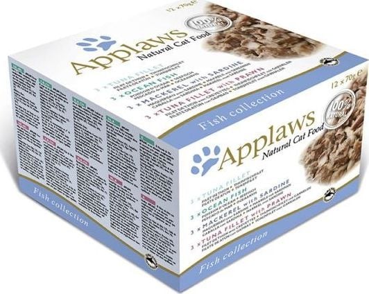 Applaws Dosen Fisch Collection Multipack, Voksen, Fisk, 70 g
