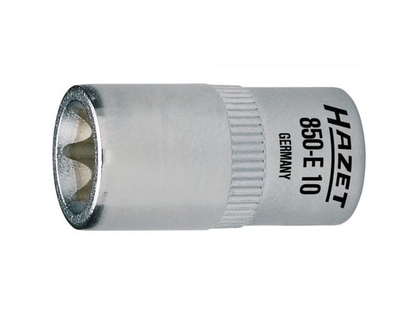HAZET 850-E8, Stikkontakt, 1/4", Metrisk, 1 hoder, E8, 1,05 cm