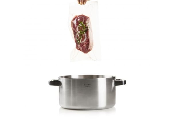 Domo DO331L, Sort, Sølv, -900 mbar, Marinering, Vakuumforsegling, Berøringskontroll, 1400 ml