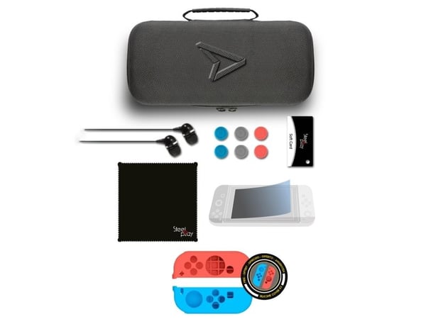 Steelplay Protection Kit 11 in 1 - Tilbehørssett for spillkonsoll - for Nintendo Switch