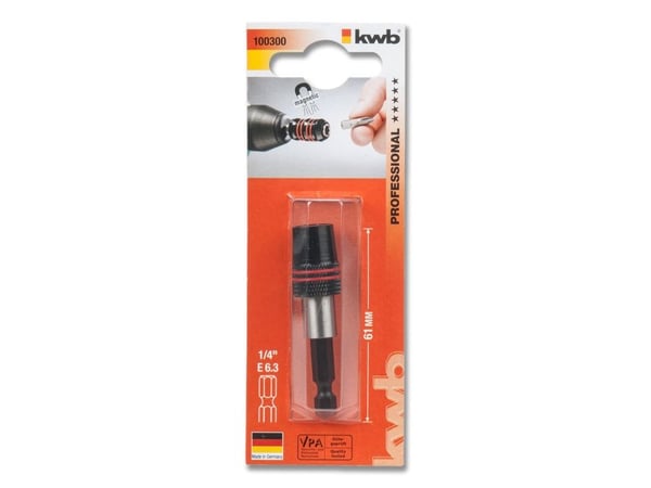 kwb 10 03 00, Stål, Sekskanttange, 25,4 / 4 mm (1 / 4"), Sekskanttange, CE, 1 stykker
