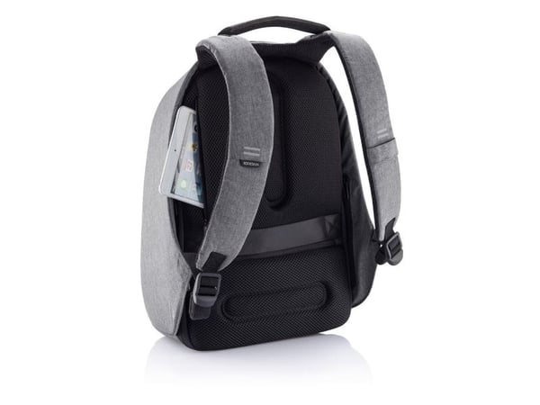 XD Design Bobby Hero Regular - Notebookryggsekk - 15.6" - 15.6" - grå