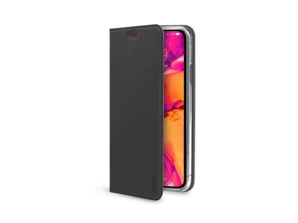SBS TEBKLITEIP12MK, Plånbok, Apple, iPhone 12/12 Pro, 15,5 cm (6.1"), Svart