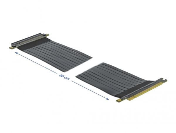 Delock PCI Express x16 til x16 med fleksibel kabel - Utvidelseskort