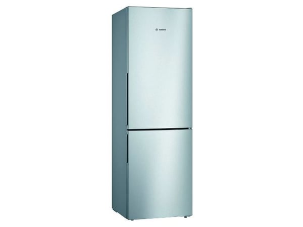 Bosch Serie | 4 KGV36VIEAS - Kjøleskap/fryser - bunnfryser - bredde: 60 cm - dybde: 65 cm - høyde: 186 cm - 308 liter - Klasse E - rustfritt stål