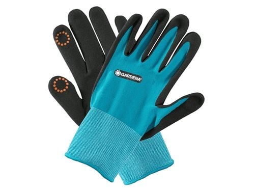 Gardena 11513-20, Hagehansker, Sort, Blå, XL, Nitril, Polyester