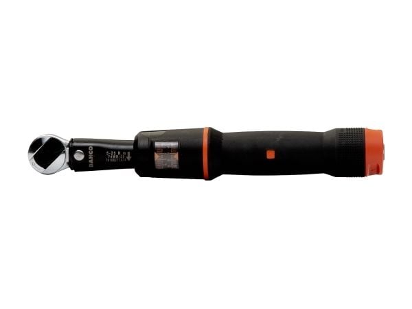 Bahco 74WR-25, Momentnyckel med klick, Ft-lb, Nm, Mekanisk, 1/4", 5 - 25 nm, Stål