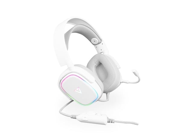 Modecom MC-899 Prometheus, Kabel, Spela, 20 - 20000 hz, Headset, Vit