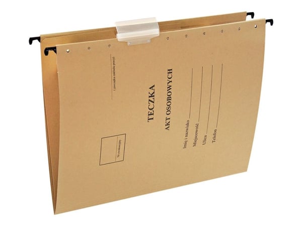 Esselte - Hengefil - 3 rom - for A4 (210 x 297 mm) - kraftbrun