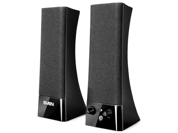 SVEN SV-0110235BK, 5-suuntainen, 2.0 kanavaa, Langallinen, 4 W, 100 - 20000 Hz, Musta
