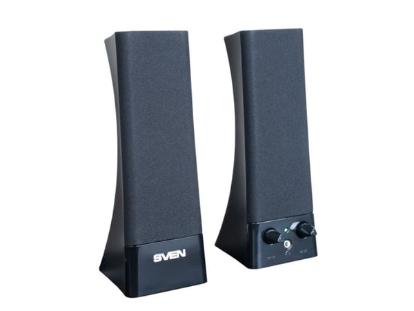 SVEN SV-0110235BK, 5-suuntainen, 2.0 kanavaa, Langallinen, 4 W, 100 - 20000 Hz, Musta