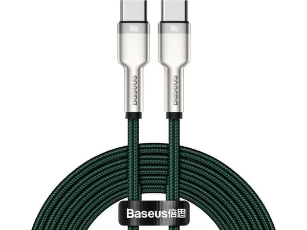 Baseus 6953156202399, 2 m, USB B, USB C, USB 2.0, 0,48 Gbit/s, Grön