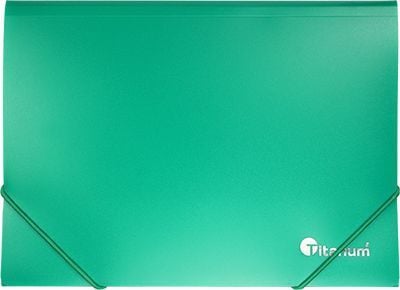 Titanum mappe med strikk A5 (TGG5GR)