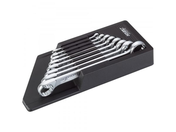 HAZET 610N/8RS, Kromivanadiini-teräs, Hopea, 6x7,21x22 mm, Hopea, 26 cm, 8 kpl