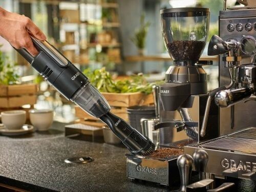 Graef CrumbChef KC 502, Tørr, HEPA, Filtrering, Uten pose, Svart, Batteri