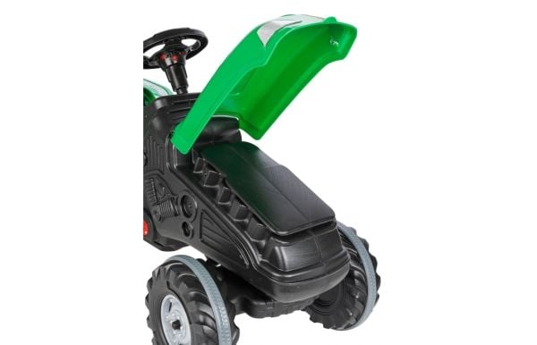 Jamara Pedal Tractor Big Wheel, 3 år, 4 hjul, Sort, Grønn