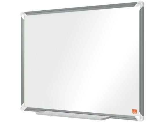 Nobo Premium Plus emaljert magnetisk whiteboardtavle 60x45cm Hvit