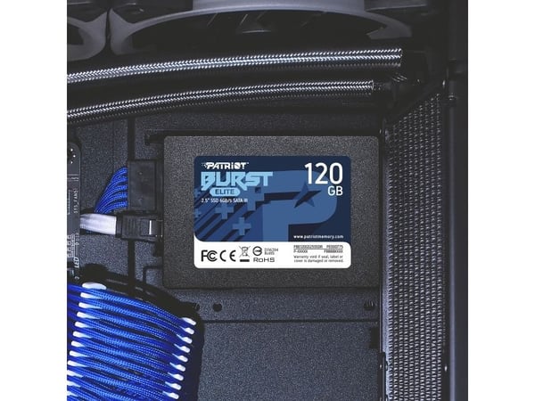 Patriot Burst Elite - SSD - 120 GB - intern - 2.5" - SATA 6Gb/s
