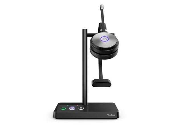 Yealink WH62 Mono - For Microsoft Teams - hodesett - on-ear - DECT - trådløs - Certified for Microsoft Teams