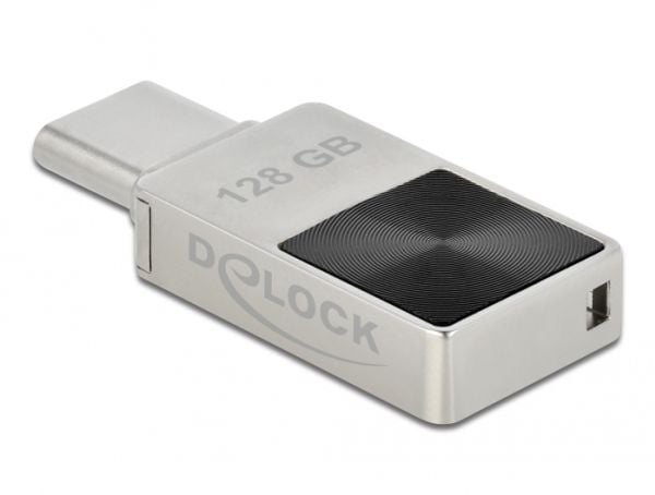 Delock Mini Memory Stick - USB-flashstasjon - 128 GB - USB-C 3.2 Gen 1